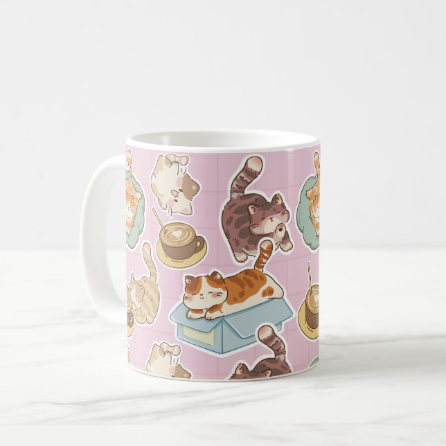 Caneca De Café Parceiros perfeitos (Frente Esquerda)