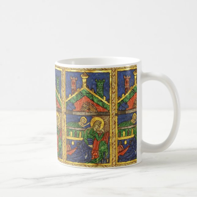 CANECA DE CAFÉ PARCHES DE NATAL DE NATIVIDADE ANTIQUANTO (Direita)