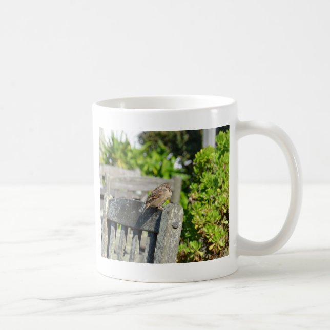 Caneca De Café Pardal Atrevido (Direita)