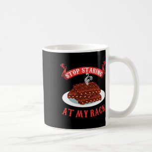 Caneca De Café Pare de Olhar para Minha Prateleira - Gif Engraçad
