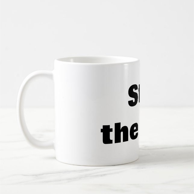 Caneca De Café Pare o ódio (Esquerda)