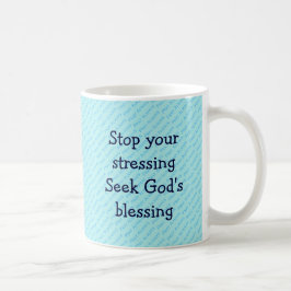 Caneca De Café PARE O SEU TURQUISMO Inspiracional DE RESISTÊNCIA
