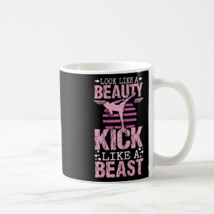 Caneca De Café Pareça Uma Beleza Chute Como Uma Fera Chute De Car