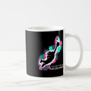 Caneca De Café Pareça uma Beleza - Jogue como uma Fera - Softl Di