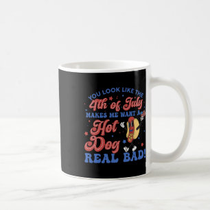 Caneca De Café Parece Que 4 De Julho Me Faz Querer Cachorros Quen