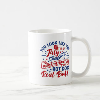 Caneca De Café Parece Que 4 De Julho Me Faz Querer Um Cachorro Qu