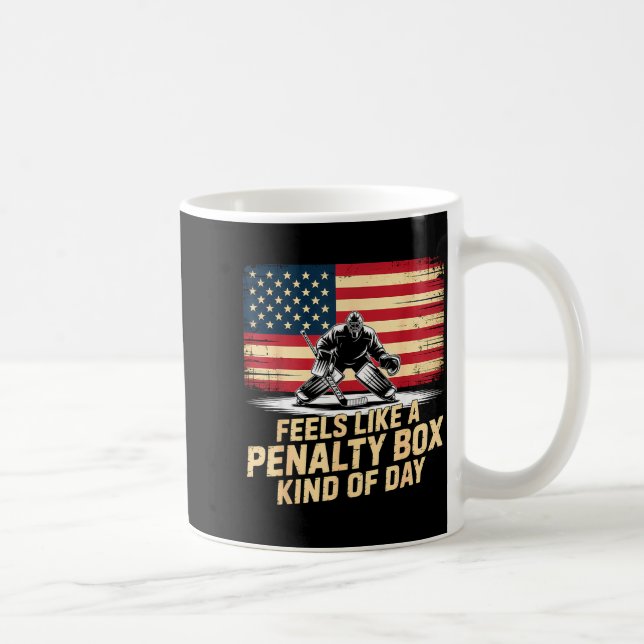 Caneca De Café Parece Um Dia De Caixa De Penalidade Engraçado De  (Direita)