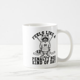 Caneca De Café Parece Um Dia De Caixa De Penalidade Engraçado Gua