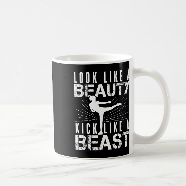 Caneca De Café Parecem Belas, Como O Rapaz Da Besta, Athleti (Direita)