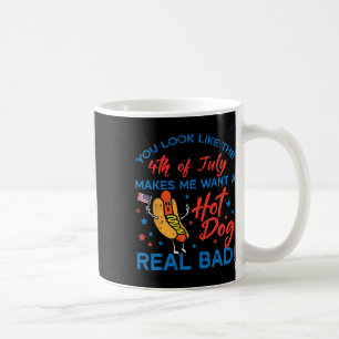 Caneca De Café Pareces a 4 de julho Homens Patriotas
