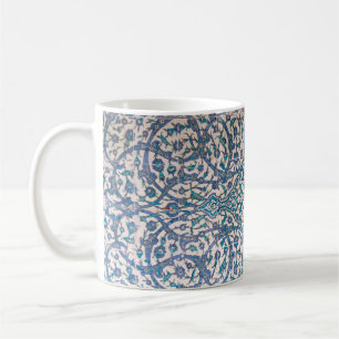 Caneca De Café Parede de Azulejos Iznik