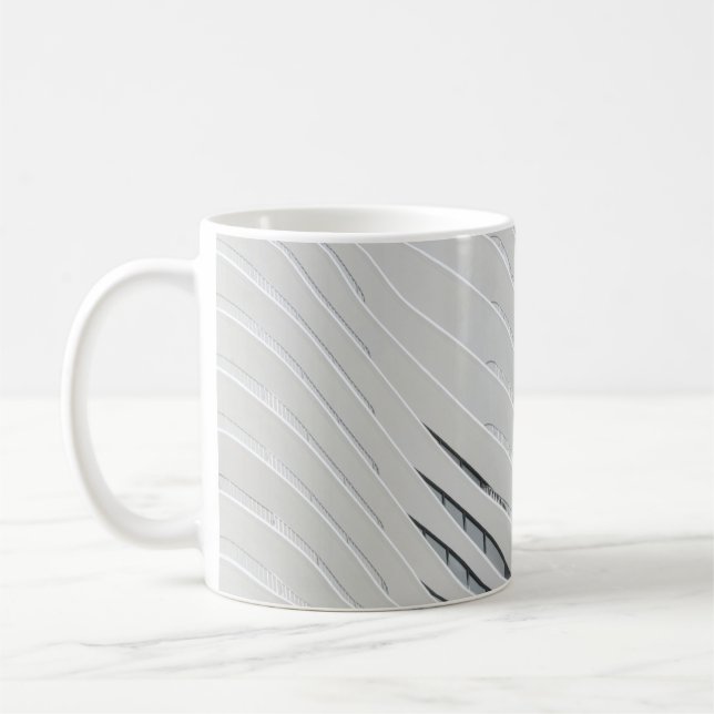 Caneca De Café Parede de betão branco (Esquerda)