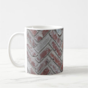Caneca De Café Parede de betão castanho e cinza