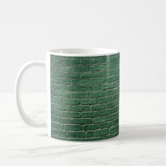 Caneca De Café Parede pintada verde (Esquerda)