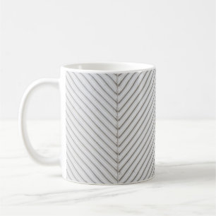 Caneca De Café Parede preta e branca