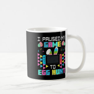 Caneca De Café Parei Meu Jogo Para Ovo Páscoa Engraçado Jogador B