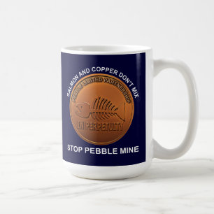 Caneca De Café Parem Com O Pebble Mine - Penny