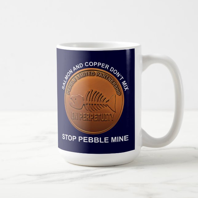 Caneca De Café Parem Com O Pebble Mine - Penny (Direita)