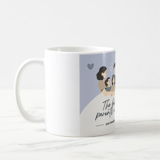 Caneca De Café Parents Day Lovely Coffee Mug   (Esquerda)