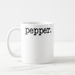 Caneca De Café Pares de Halloween Correspondentes Sal E Pimenta F
