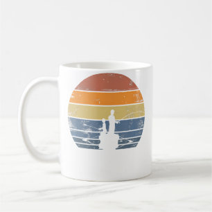 Caneca De Café Pares de Pai e Filho que Pescam Juntos