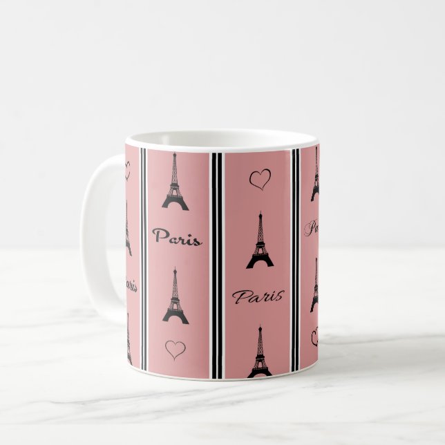 Caneca De Café Paris (Frente Esquerda)