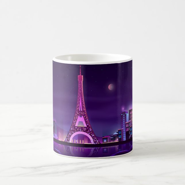Caneca De Café Paris at night (Centro)