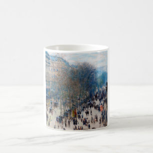 Caneca De Café Paris Boulevard, Claude Monet
