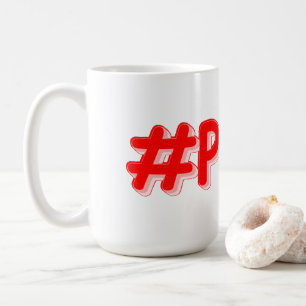 Caneca De Café "#Paris" Design. Comprar Agora