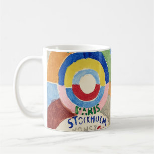 Caneca De Café Paris Estocolmo   Sonia Delaunay-Terk