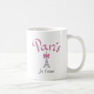 Caneca De Café Paris - Eu te amo