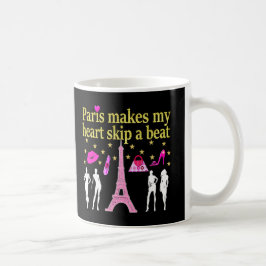 CANECA DE CAFÉ PARIS FAZ DO MEU CORAÇÃO DEIXAR UM BEIJO