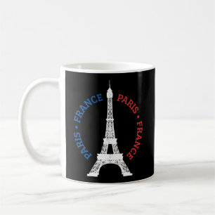 Caneca De Café Paris França Torre Eiffel Bandeira Francesa Souven
