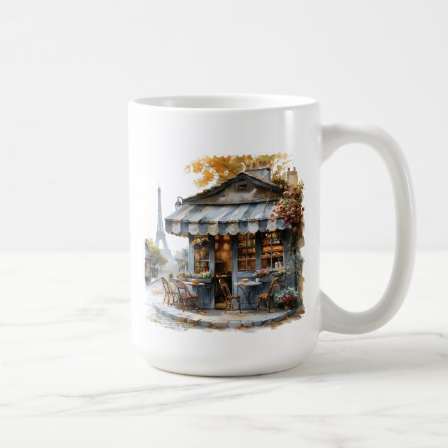Caneca De Café Paris France Mug (Direita)