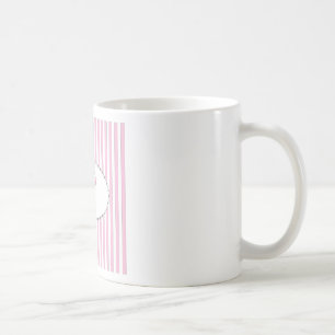 Caneca De Café "Paris I Love You"- listras rosa