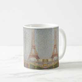 Caneca De Café Paris - La giro Eiffel Georges Seurat - 1889