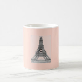 Caneca De Café Paris – La Tour Eiffel pastel Eifelturm