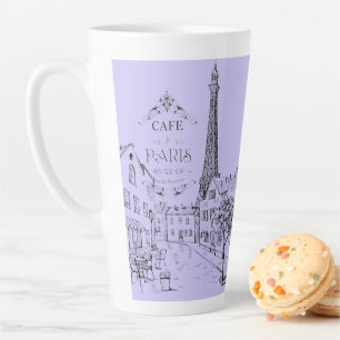 Caneca de Café Paris Latte
