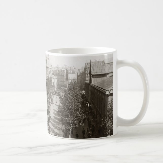 Caneca De Café Paris: Les Halles, C1900 (Direita)