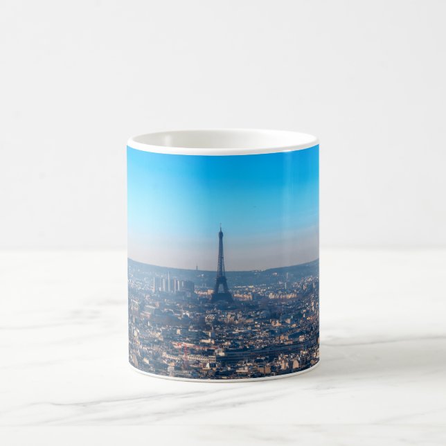 Caneca De Café Paris Skyline (Centro)