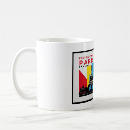 Caneca De Café Paris Skyline 2