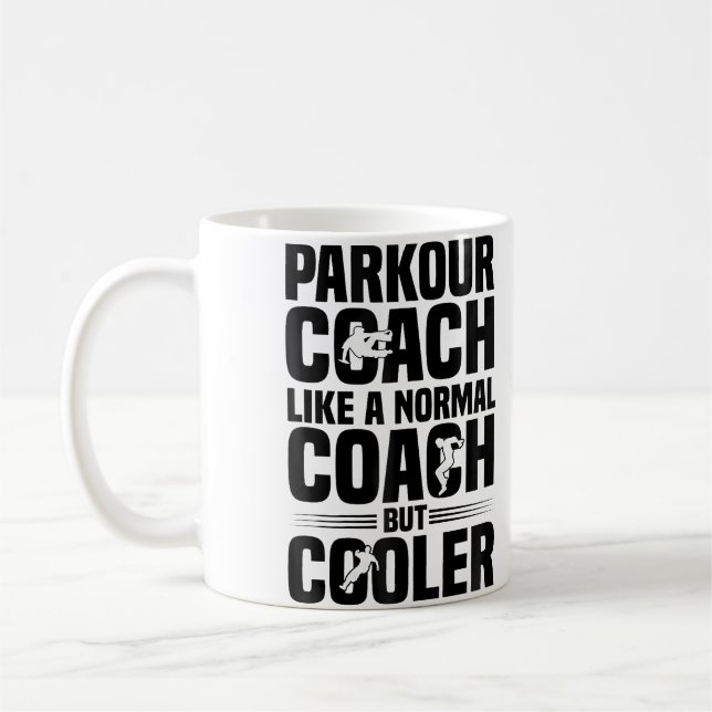 Caneca De Café Parkour (Esquerda)