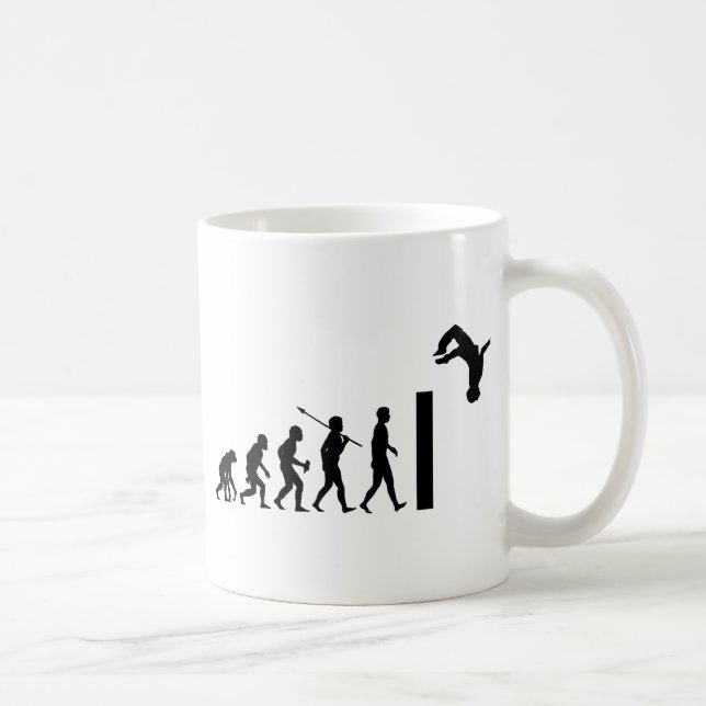 Caneca De Café Parkour (Direita)