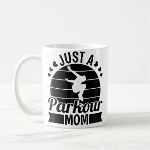 Caneca De Café Parkour Corrida Livre Traceur - Corredor Apenas Um