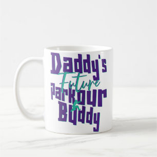 Caneca De Café Parkour Corrida Livre Traceur Crianças Futuro do P