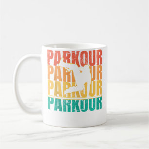Caneca De Café Parkour Freerunning Masculino