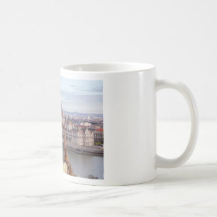 Caneca De Café Parlamento húngaro Budapeste por dia