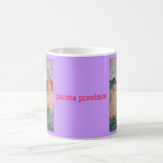 Caneca De Café parma itália aquarela (província de parma)