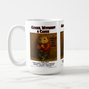 Caneca De Café Paródia do Filme Gerbil Without a Cause