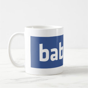 Caneca De Café paródia social engraçada dos trabalhos em rede d